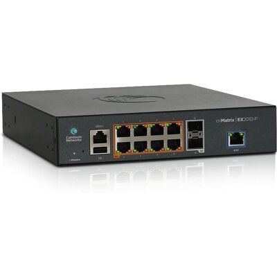 Cambium Networks EX2010-P Managed Layer 2/3 Gigabit Ethernet PoE Switch - Schwarz Cambium Networks EX2010-P Managed Layer 2/3 Gigabit Ethernet PoE Switch - Schwarz