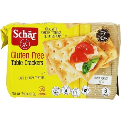Schar Crackers de Table Légers et Croquants - 6 pcs - Publicité Schar Crackers de Table Légers et Croquants - 6 pcs - Publicité