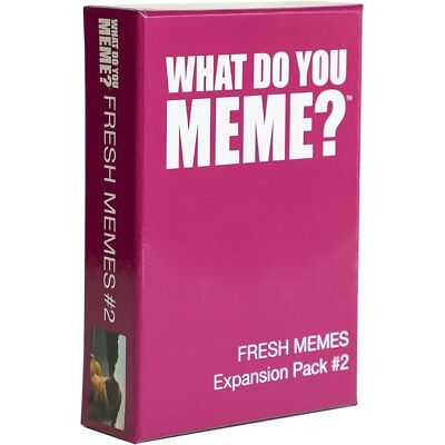 Hutter Trade GmbH + Co KG What Do You Meme? Frische Memes Erweiterung 2 - Partyspiel Hutter Trade GmbH + Co KG What Do You Meme? Frische Memes Erweiterung 2 - Partyspiel