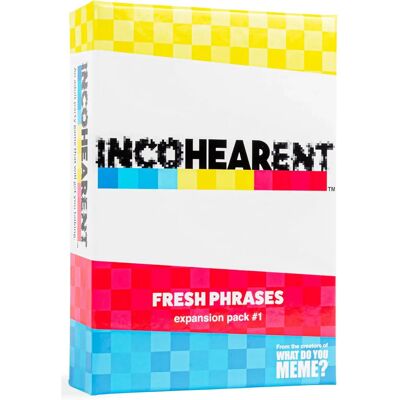 What Do You Meme? Incohearent Fresh Phrases Expansion Pack - Party Card Game What Do You Meme? Incohearent Fresh Phrases Expansion Pack - Party Card Game