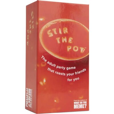 What Do You Meme? Stir The Pot Partyspiel - Erwachsenen, 3+ Spieler, ab 17 Jahren What Do You Meme? Stir The Pot Partyspiel - Erwachsenen, 3+ Spieler, ab 17 Jahren