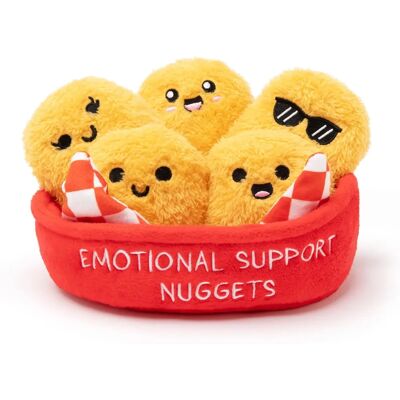 What Do You Meme? Emotional Support Nuggets - Plush Nuggets - Stuffed Animal What Do You Meme? Emotional Support Nuggets - Plush Nuggets - Stuffed Animal