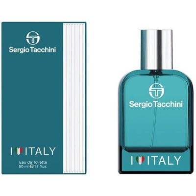 Profumo Uomo Sergio Tacchini I Love Italy - 50ml EDT Profumo Uomo Sergio Tacchini I Love Italy - 50ml EDT