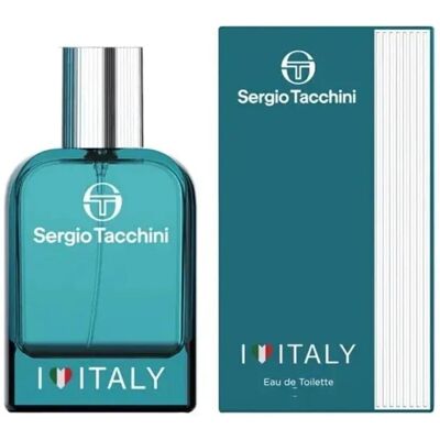 Sergio Tacchini I Love Italy Eau de Toilette - 100ml Spray - Publicité Sergio Tacchini I Love Italy Eau de Toilette - 100ml Spray - Publicité
