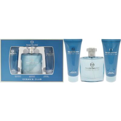 Sergio Tacchini Ocean's Club Lahjakortti - EDT, suihkugeeli, aftershave balsam Sergio Tacchini Ocean's Club Lahjakortti - EDT, suihkugeeli, aftershave balsam