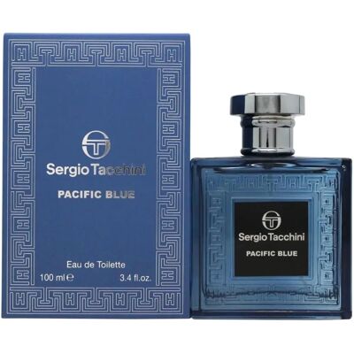 Sergio Tacchini Pacific Blue Eau De Toilette - Άνδρας, 100ml Sergio Tacchini Pacific Blue Eau De Toilette - Άνδρας, 100ml