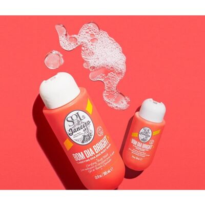 Sol de Janeiro Bom Dia Ljusnande Kroppstvätt Exfolierande Duschgel (90ml) Sol de Janeiro Bom Dia Ljusnande Kroppstvätt Exfolierande Duschgel (90ml)