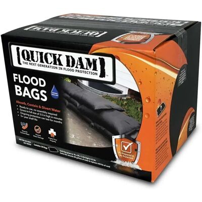 Quick Dam QD1224-20 Water Geactiveerde Overstromingszakken - Waterbarrières Quick Dam QD1224-20 Water Geactiveerde Overstromingszakken - Waterbarrières