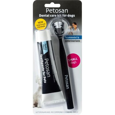 Petosan Lite Tannpleiesett - Tannkrem & Børste Petosan Lite Tannpleiesett - Tannkrem & Børste