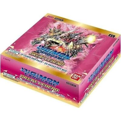 Digimon - Great Legend BT04 - 24 Packs - Jeu de cartes à collectionner - Publicité Digimon - Great Legend BT04 - 24 Packs - Jeu de cartes à collectionner - Publicité