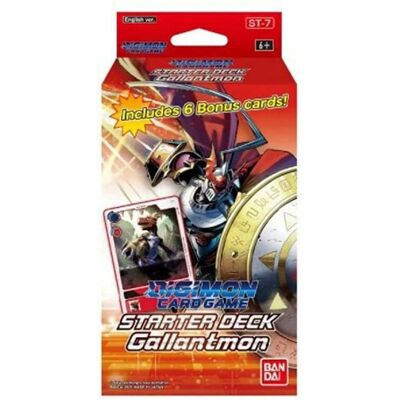 Bandai Gallantmon ST-7 Karetní Hra - Začátečný Balíček Bandai Gallantmon ST-7 Karetní Hra - Začátečný Balíček