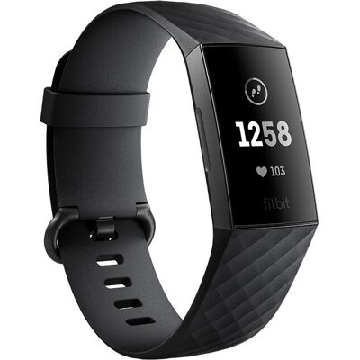 Fitbit Charge 3 - Suivi du rythme cardiaque & sommeil - Noir - Publicité Fitbit Charge 3 - Suivi du rythme cardiaque & sommeil - Noir - Publicité