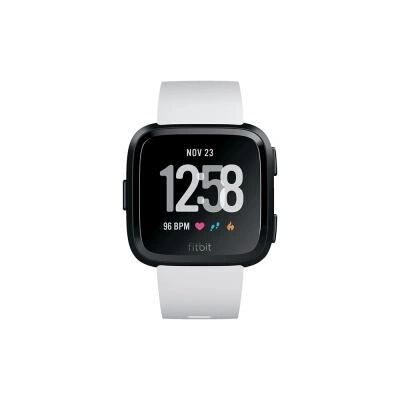 Fitbit Versa zwart/wit - Slimhorloge Fitbit Versa zwart/wit - Slimhorloge