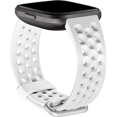 Fitbit Fitbit FB171SBWTL Biały silikonowy pasek sportowy - Akcesoria do noszenia Fitbit Fitbit FB171SBWTL Biały silikonowy pasek sportowy - Akcesoria do noszenia