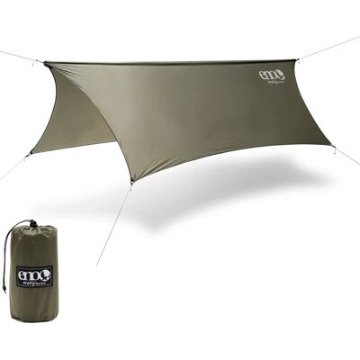 ENO ProFly Olive - Wodoszczelny tarp z nylonu ENO ProFly Olive - Wodoszczelny tarp z nylonu