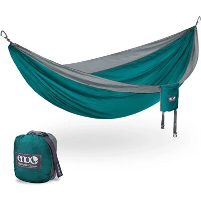 ENO DoubleNest Hängematte - Seafoam / Grau - Outdoor Zubehör ENO DoubleNest Hängematte - Seafoam / Grau - Outdoor Zubehör