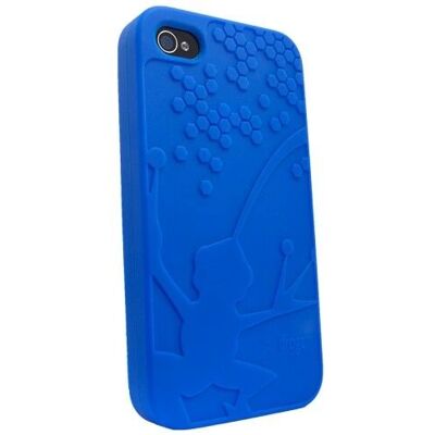 Coque iPhone 4 IFROGZ IP4GW-BLU Bleu Coque iPhone 4 IFROGZ IP4GW-BLU Bleu