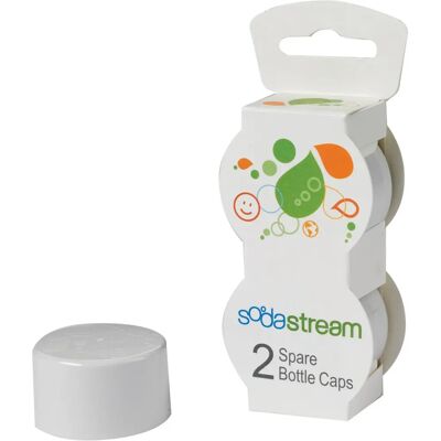 SodaStream Bottle Caps White 2-Pack SodaStream Bottle Caps White 2-Pack