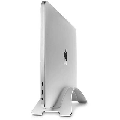 Apple MacBook Standaard Zilver - Verticale Beugel voor MacBook 13" Apple MacBook Standaard Zilver - Verticale Beugel voor MacBook 13"