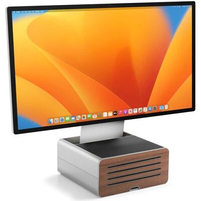 Suporte de monitor HiRise Pro da Twelve South - Prateado Ergonômico Suporte de monitor HiRise Pro da Twelve South - Prateado Ergonômico