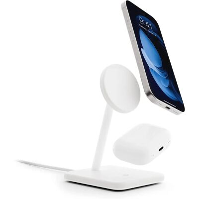 Twelve South HiRise 2 Deluxe Qi2 - Carregador Sem Fio Twelve South HiRise 2 Deluxe Qi2 - Carregador Sem Fio