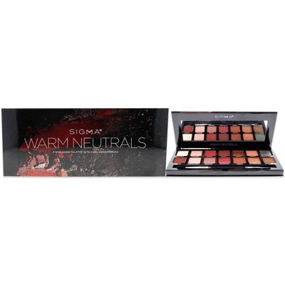 Sigma Beauty Warm Neutrals Øyeskuggepalett - 14 Nyanser, Dyrevennlig Sigma Beauty Warm Neutrals Øyeskuggepalett - 14 Nyanser, Dyrevennlig