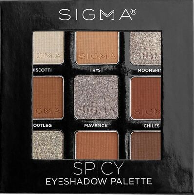 Sigma Beauty Spicy Eyeshadow Palette - Eyeshadow Palette Sigma Beauty Spicy Eyeshadow Palette - Eyeshadow Palette