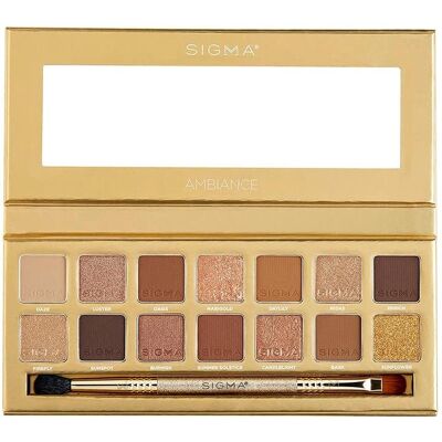 Sigma Beauty Ambiance Eyeshadow Palette - Øyenskyggepalett Sigma Beauty Ambiance Eyeshadow Palette - Øyenskyggepalett
