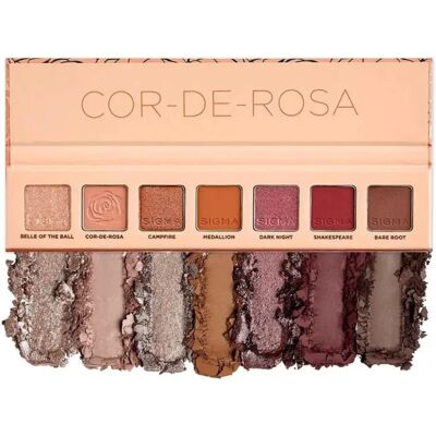 Sigma Beauty Cor-de-Rosa Mini Eyeshadow Palette - Eyeshadow Palette Sigma Beauty Cor-de-Rosa Mini Eyeshadow Palette - Eyeshadow Palette
