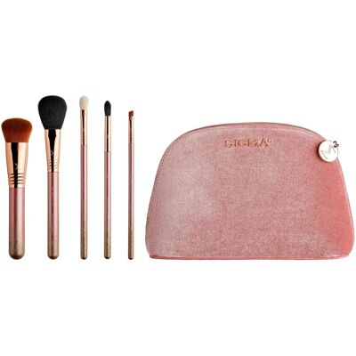Sigma Beauty Modern Glam Brush Set - Makeup Brush Set with Bag Sigma Beauty Modern Glam Brush Set - Makeup Brush Set with Bag