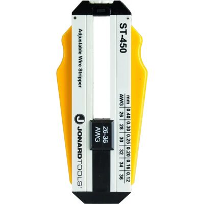 Jonard Tools ST-450 Desforrador de cables - Ajustable calibre, corte preciso Jonard Tools ST-450 Desforrador de cables - Ajustable calibre, corte preciso