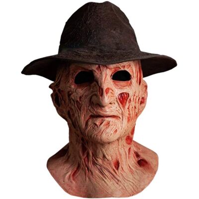 Masque Freddy Krueger et Fedora - Elm Street 4 - Trick or Treat Studios - Publicité Masque Freddy Krueger et Fedora - Elm Street 4 - Trick or Treat Studios - Publicité