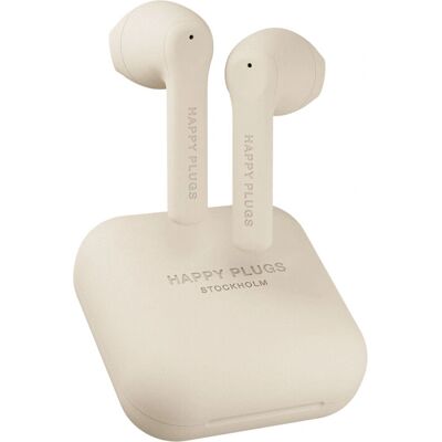 Happy Plugs AIR 1 GO Bezprzewodowe słuchawki douszne - Rozmowy/Muzyka Beżowy - Słuchawki Happy Plugs AIR 1 GO Bezprzewodowe słuchawki douszne - Rozmowy/Muzyka Beżowy - Słuchawki