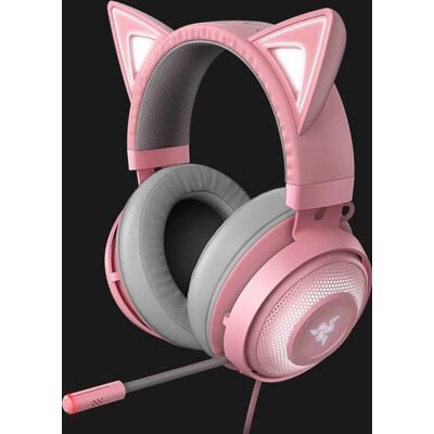 Razer - Kraken Kitty - Quartz - Chroma USB - Headset - Publicité Razer - Kraken Kitty - Quartz - Chroma USB - Headset - Publicité
