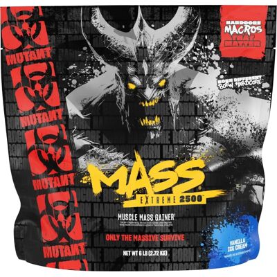 Mutant Mass Extreme 2500 - Cookies & Cream - 2720g Przyrost masy Mutant Mass Extreme 2500 - Cookies & Cream - 2720g Przyrost masy