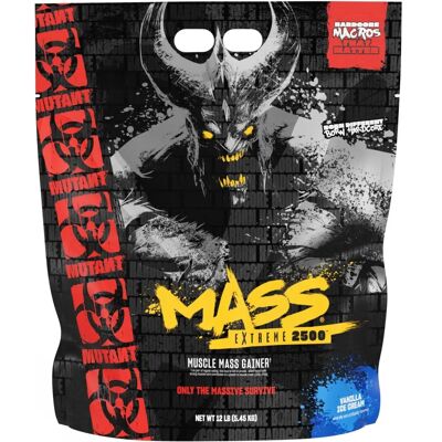 Mutant Mass Extreme 2500 - Vanilla Ice Cream - Weight Gainer Mutant Mass Extreme 2500 - Vanilla Ice Cream - Weight Gainer