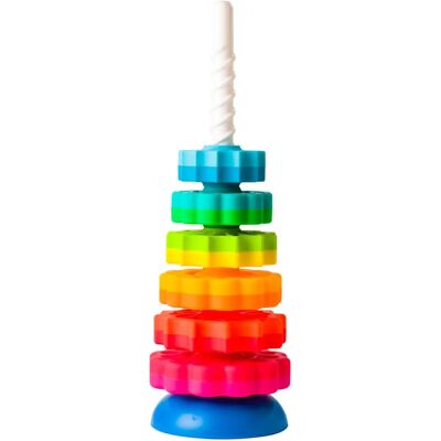 Fat Brain SpinAgain - Educational Toy for 1+ - Hand-Eye Coordination Fat Brain SpinAgain - Educational Toy for 1+ - Hand-Eye Coordination