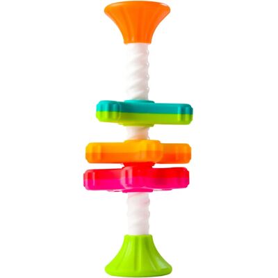 Fat Brain Toy Co. MiniSpinny - Bunt, Lebendige Farben, Klein Fat Brain Toy Co. MiniSpinny - Bunt, Lebendige Farben, Klein