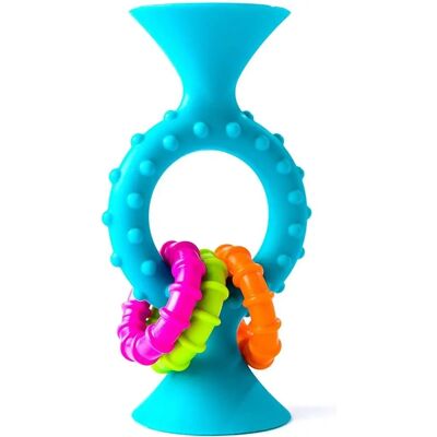 Fat Brain PipSquigzLoops - Colorful Teething Toy for Babies Fat Brain PipSquigzLoops - Colorful Teething Toy for Babies