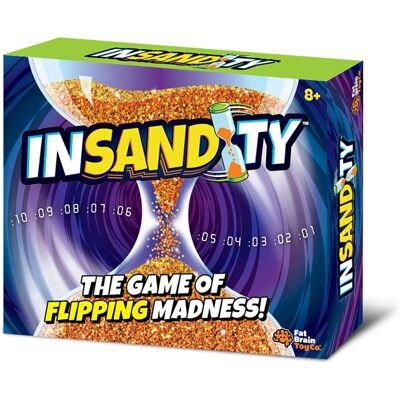 Fat Brain Toy Co. In-Sand-ity Brettspiel - Feinmotorik - Ab 8 Jahren Fat Brain Toy Co. In-Sand-ity Brettspiel - Feinmotorik - Ab 8 Jahren