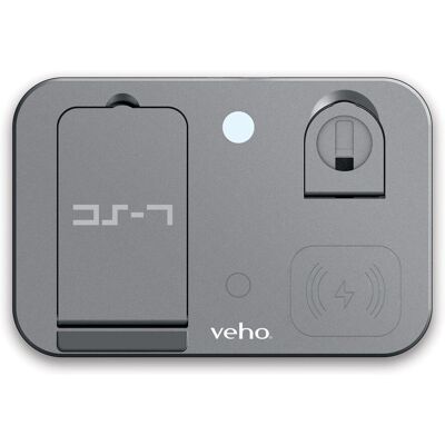 Veho DS-7 Qi Draadloze Oplaadstation - Smartphone, Smartwatch, Tablet Veho DS-7 Qi Draadloze Oplaadstation - Smartphone, Smartwatch, Tablet