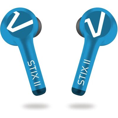 Veho VEP-211-STIX2-A Casque sans fil Aqua - In-ear, Bluetooth, IPX5 - Publicité Veho VEP-211-STIX2-A Casque sans fil Aqua - In-ear, Bluetooth, IPX5 - Publicité