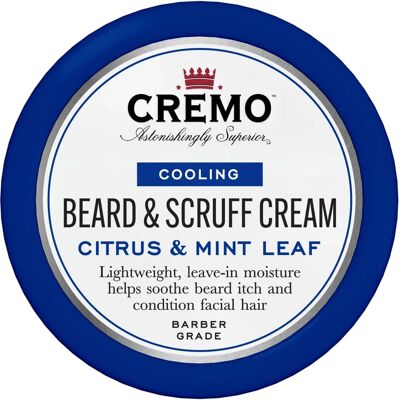 Cremo Citrus & Mint Leaf Beard Cream - Beard Balm & Cream for Men Cremo Citrus & Mint Leaf Beard Cream - Beard Balm & Cream for Men