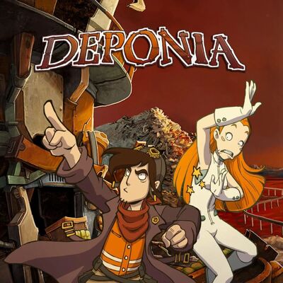 Daedalic Entertainment Deponia Modèle - Aventure puzzle - Jeu vidéo - Publicité Daedalic Entertainment Deponia Modèle - Aventure puzzle - Jeu vidéo - Publicité