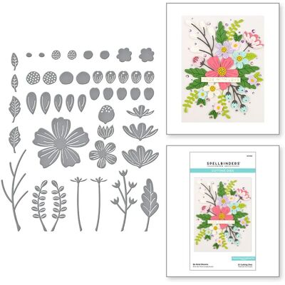 Spellbinders Stanzteile - Be Bold Blooms - Bastelstanze Spellbinders Stanzteile - Be Bold Blooms - Bastelstanze