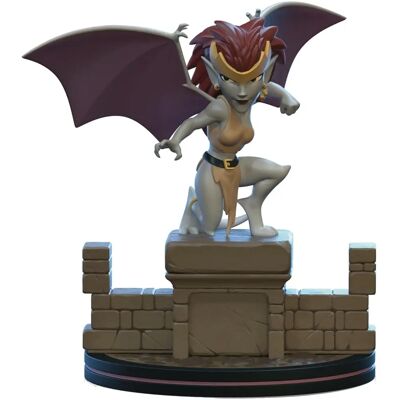 Figurine en vinyle Demona Gargoyles Q-Fig de Quantum Mechanix - Publicité Figurine en vinyle Demona Gargoyles Q-Fig de Quantum Mechanix - Publicité