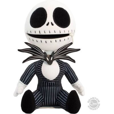 Quantum Mechanix Jack Skellington Zippermouth Peluche - L'Étrange Noël de Monsieur Jack - Collection - Publicité Quantum Mechanix Jack Skellington Zippermouth Peluche - L'Étrange Noël de Monsieur Jack - Collection - Publicité
