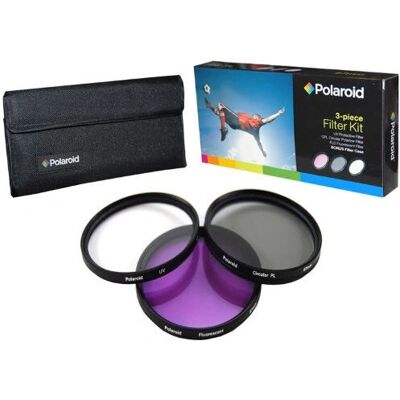 Polaroid PL3FIL86 Kit de Filtros pour Objectifs - 86 mm - Publicité Polaroid PL3FIL86 Kit de Filtros pour Objectifs - 86 mm - Publicité