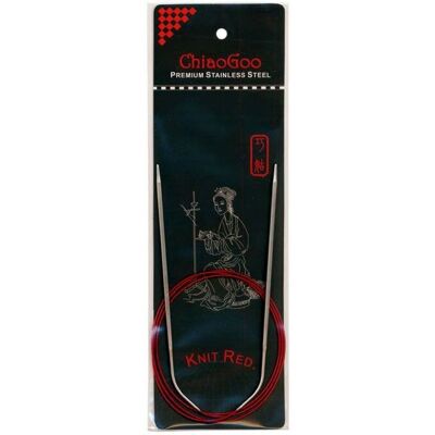 Agujas Circulares Rojas Knit de ChiaoGoo - Aguja de Tejer Agujas Circulares Rojas Knit de ChiaoGoo - Aguja de Tejer