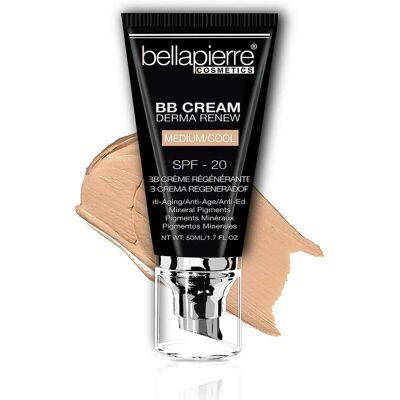 Bellapierre Cosmetics BB Cream Derma Renew Medium Cool 50ml Bellapierre Cosmetics BB Cream Derma Renew Medium Cool 50ml